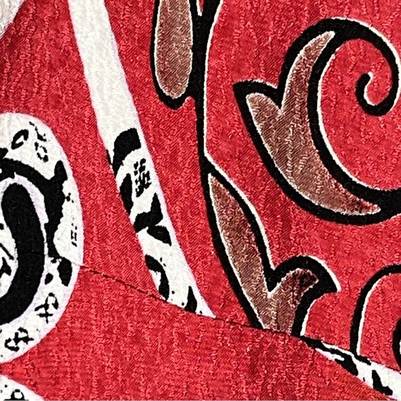 Citron Santa Monica Colorful 100% Silk Sleeveless Women’s Top Medium - Picture 9 of 9